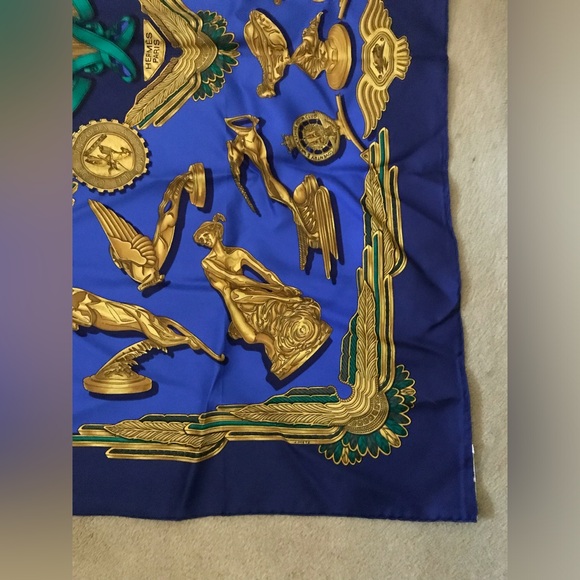 Hermès Hermes Scarf 90cm Les Parures du Vent 90cm - Picture 3 of 10